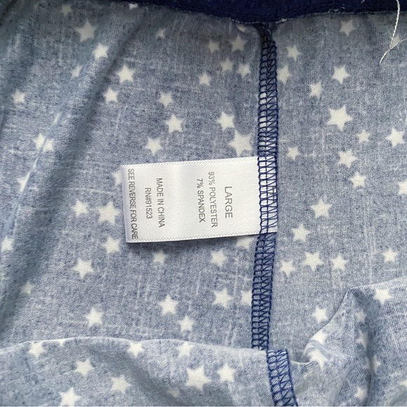 Star Print Super Soft PJ Shorts - Picture 9 of 10